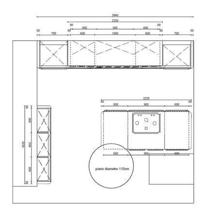 CASTAGNA CUCINE ����� MEMORIA LACCATA